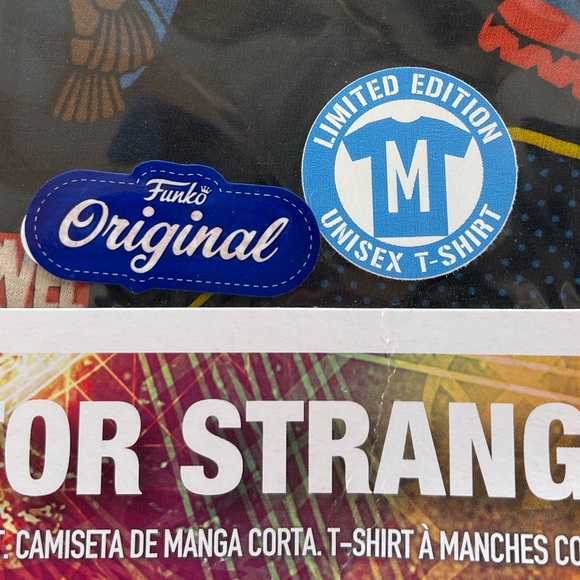 NIB Marvel Limited Edition Doctor Strange Funko Pop! Tee NWT Mens Size Medium - Picture 5 of 9